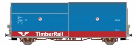 Dekas DK-872223 - H0 - Schiebewandwagen Kbis941, SJ, Ep. V - Wagen 3